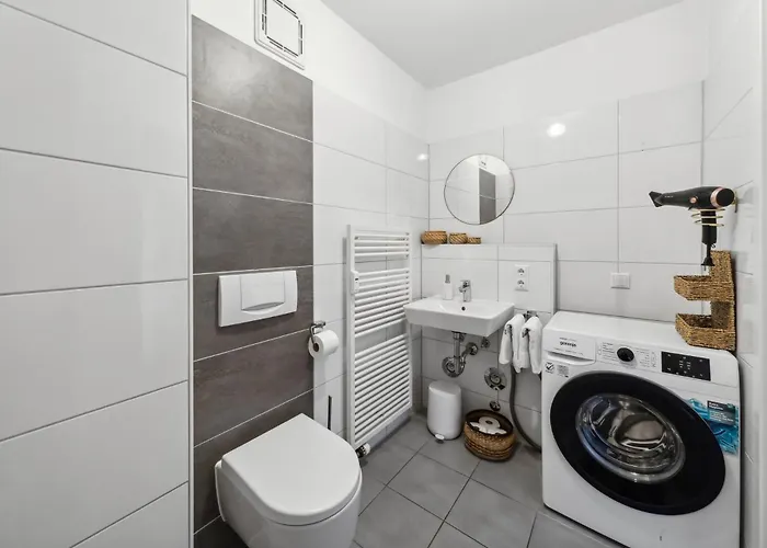 Barrierefrei - Privatparkplatz - Zentral Im Grünen Apartment